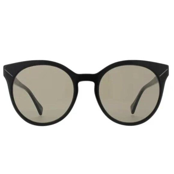 Yohji Yamamoto 5003-001 Black Frame / Brown Grey Lens Sunglasses - Picture 2 of 4